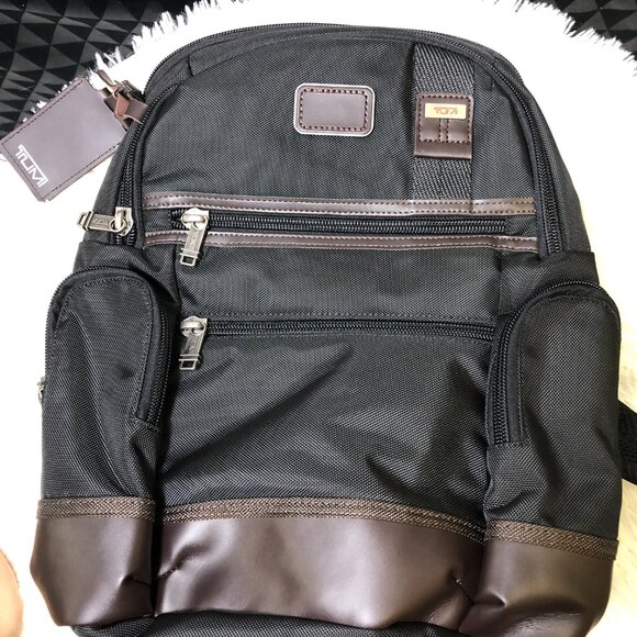 Tumi Bags Tumi Mens Backpack Alpha 3 Ballistic Nylon Large Capacity Backpack - Picture 10 of 10